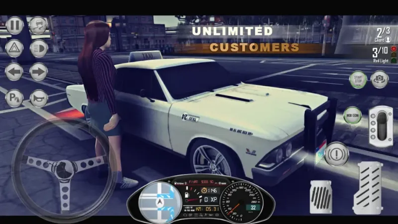 Taxi: Simulator Game 1976 v1.0.1 screenshot 3