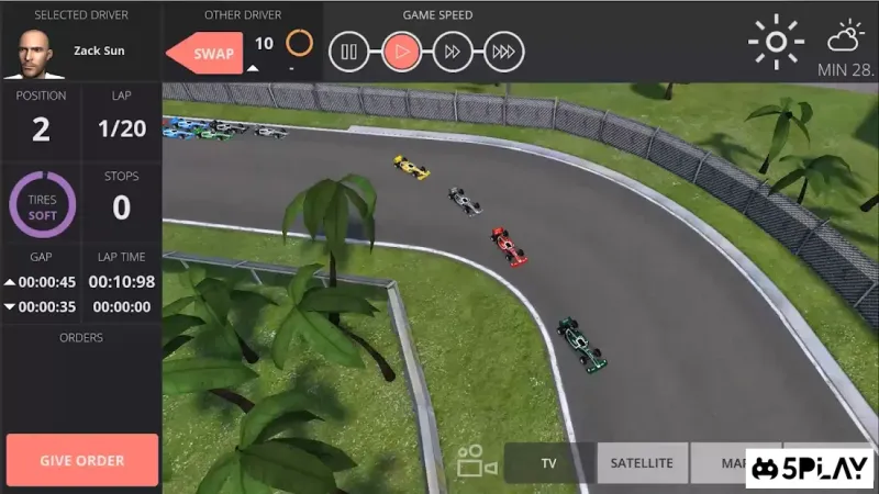 Team Order: Racing Manager screenshot 1