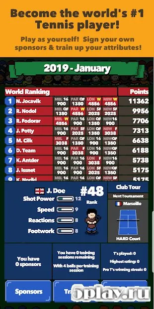 Tennis Superstars screenshot 2