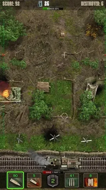 Tigers - Waves of Tanks screenshot 1