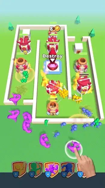 Tiny Clash 1.0 screenshot 3