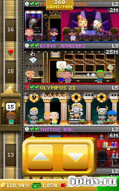 Tiny Tower Vegas screenshot 2