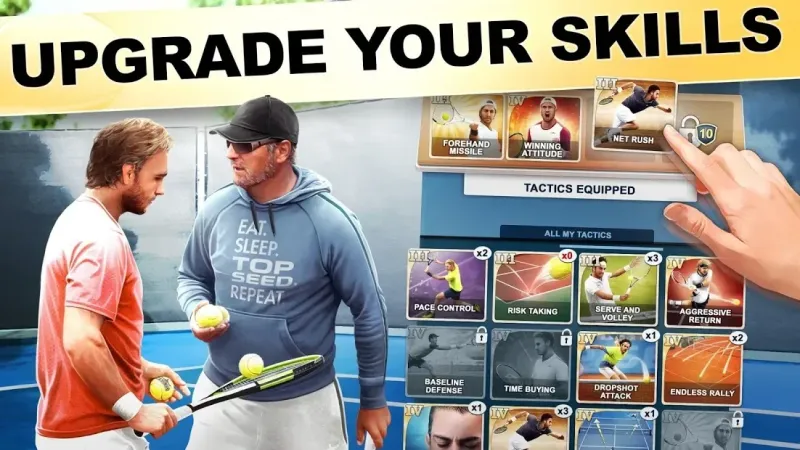 TOP SEED Tennis: Sports Management Simulation Game screenshot 1