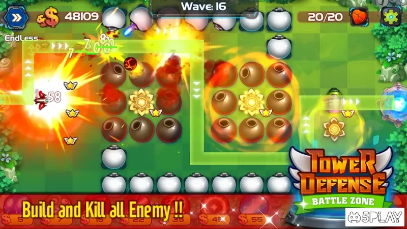 Tower Defense: Battle Zone screenshot 3