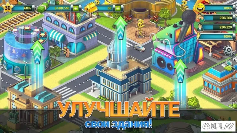 Town Building Games: Tropic City Construction Game screenshot 3