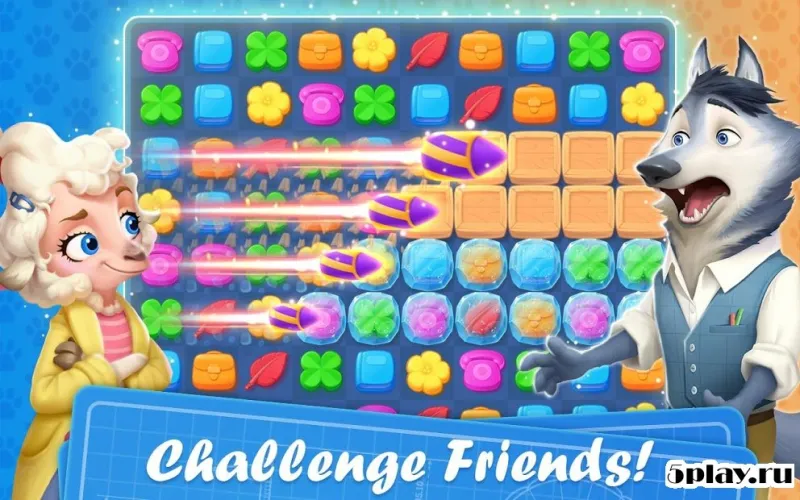 Town Tails - A Match 3 Story screenshot 3