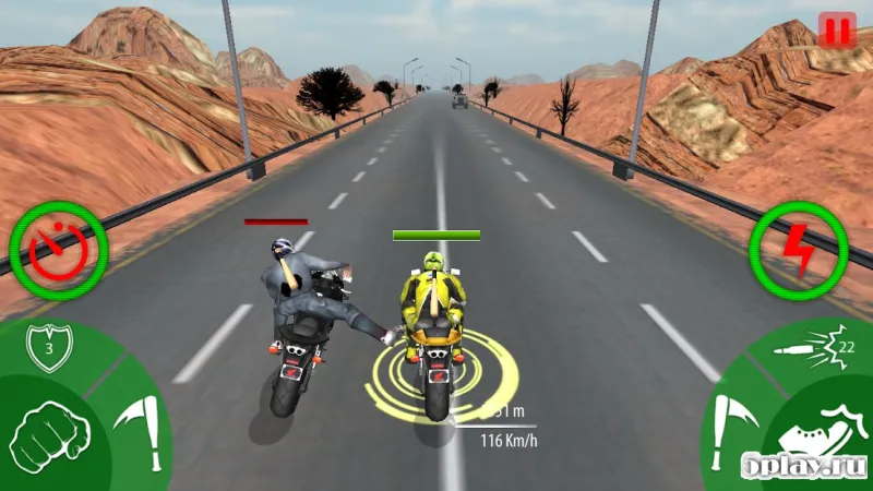 Traffic Moto Bike Attack Race screenshot 4