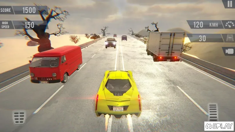 Traffic Racer Highway Car Driving Racing Game screenshot 3