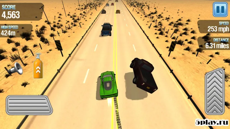Traffic Racing - How fast can you drive? screenshot 3