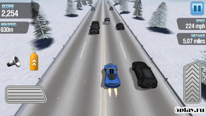 Traffic Racing - How fast can you drive? screenshot 4