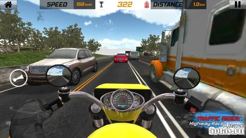 Traffic Rider: Highway Race Light screenshot 1