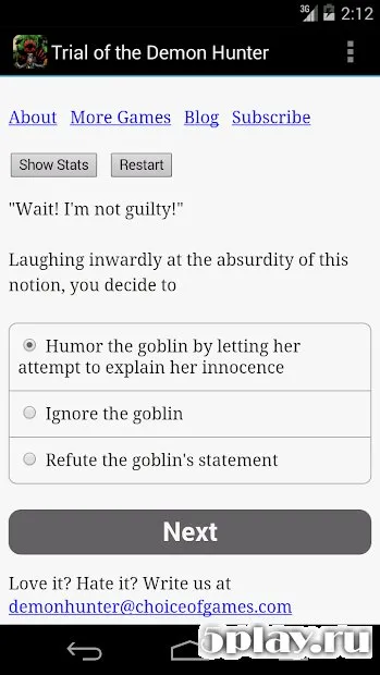 Trial of the Demon Hunter screenshot 3