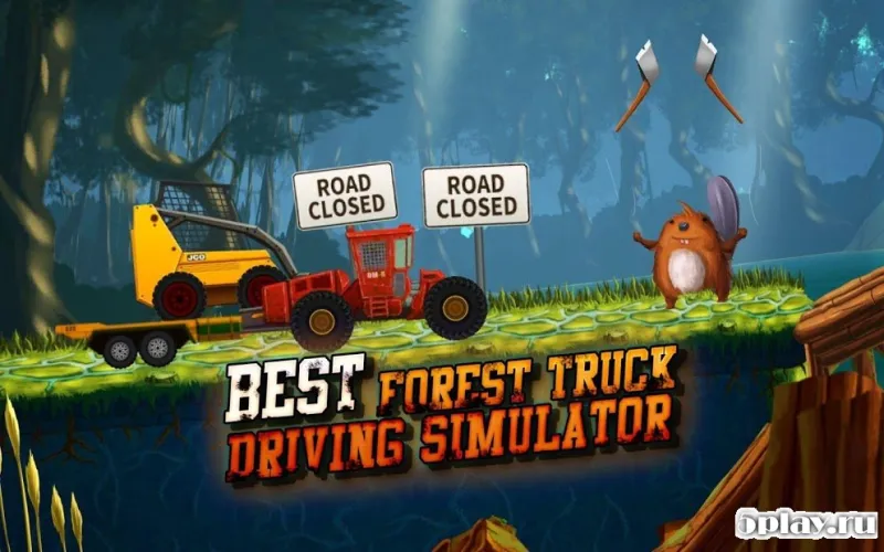 Truck Driving Race 4: Forest Offroad Adventure screenshot 3