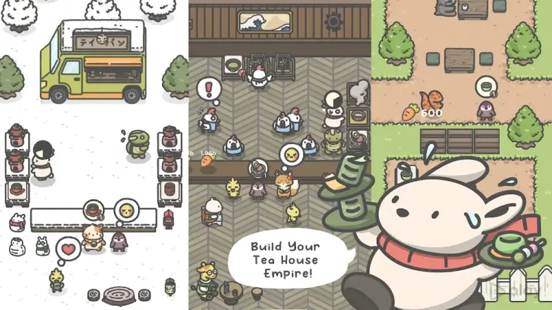 Tsuki Tea House: Idle Journey screenshot