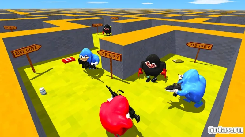 Ugandan Chungus and Knuckles Battle Royale Online screenshot 3