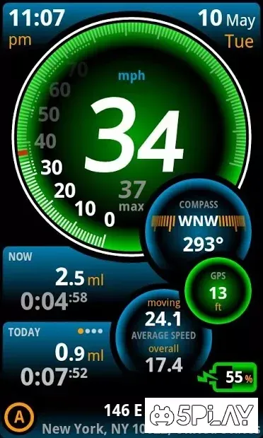 Ulysse Speedometer Pro screenshot 2