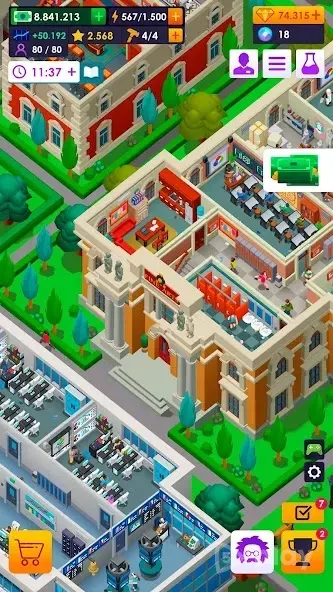 University Empire Tycoon - Idle Management Game 1.2 screenshot 4