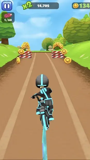 Велосипедна гонка -Bike Blast screenshot