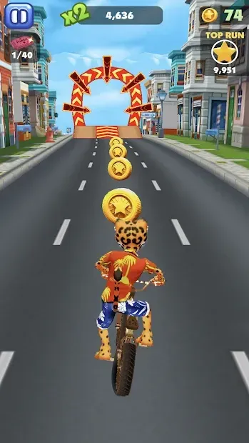 Велосипедна гонка -Bike Blast screenshot