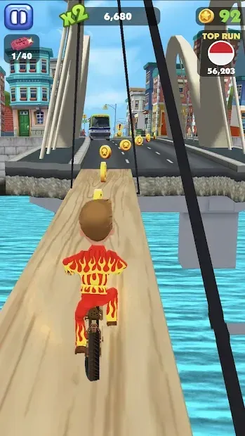 Велосипедна гонка -Bike Blast screenshot