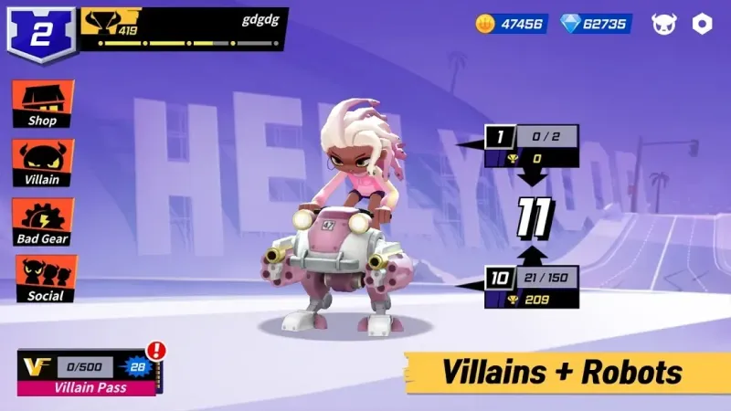 Villains : Robot Battle Royale 1.2.2 screenshot 1