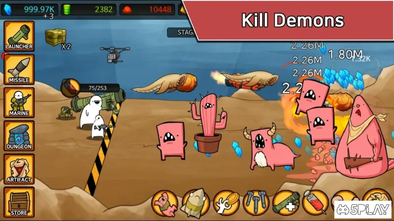 VIPMissile Dude RPG: Tap Tap Missile 99 screenshot 2