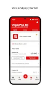 Virgin Plus My Account screenshot
