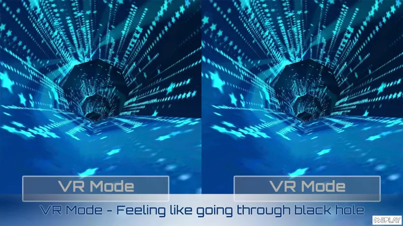 VR Tunnel Race Free screenshot 2