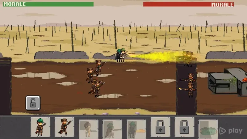 War Troops 1917: Trench Warfare WW1 Strategy Game 1.28 screenshot 4