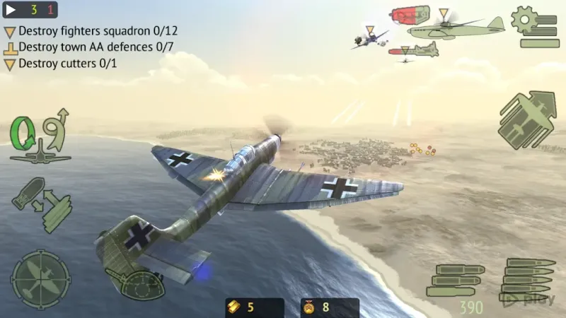 Warplanes: Online Combat 1.6.1 screenshot 4