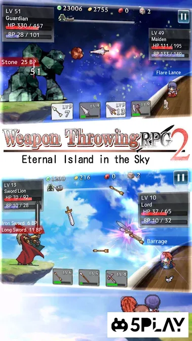 Weapon Throwing RPG 2 screenshot 1