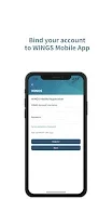 WINGS Mobile App screenshot