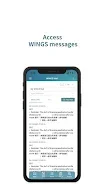 WINGS Mobile App screenshot