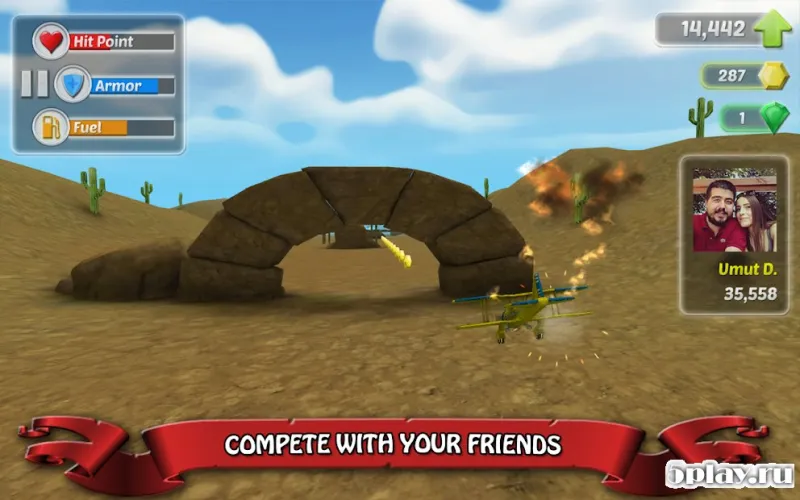 Wings on Fire - Endless Flight screenshot 3