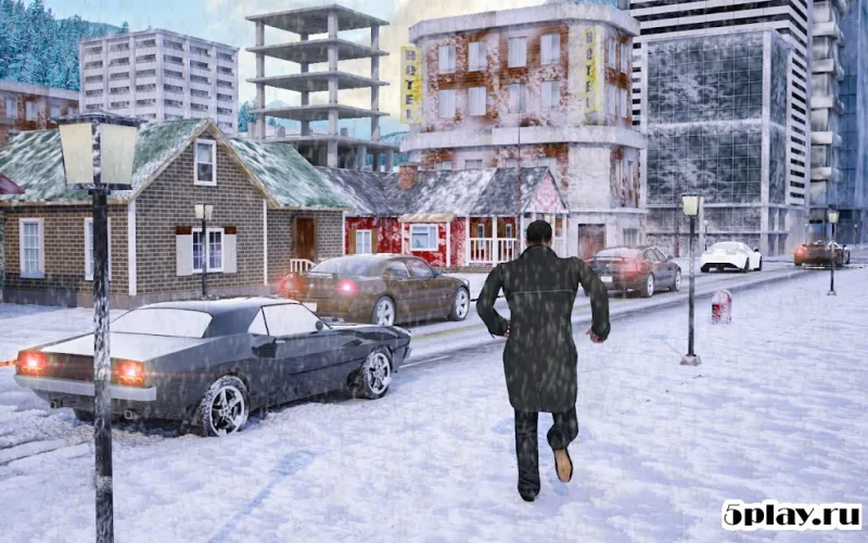 Winter City Shooter Gangster Mafia screenshot 2
