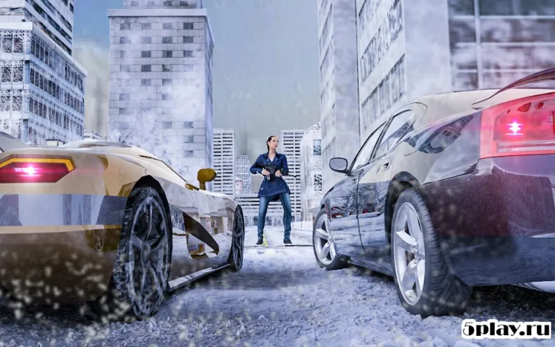 Winter City Shooter Gangster Mafia screenshot 4