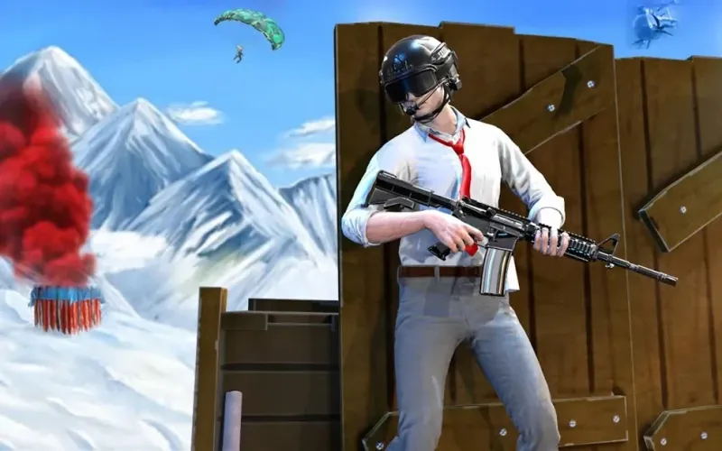 Winter Elite Free Firing Survival : Battle Royale 2.7 screenshot 3