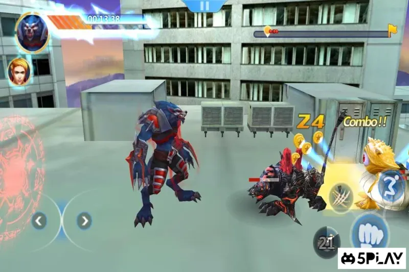 Wolfman Street Fighter vNinja Warwick screenshot 4