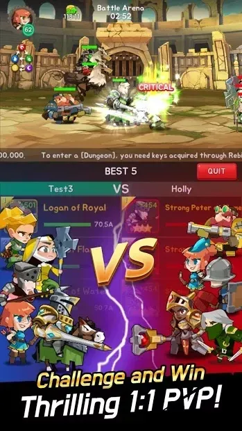 Wonder Heroes : Endless War 1.8.01 screenshot 2