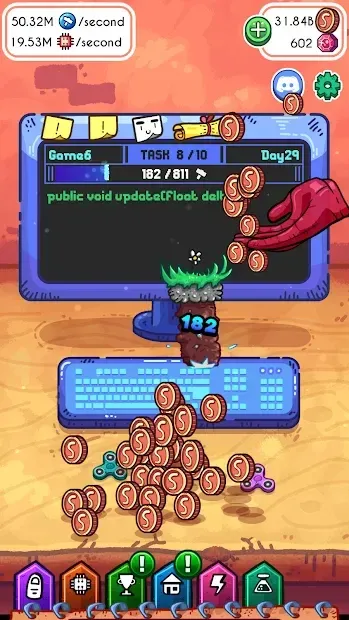 Workidle Tycoon: Idle Clicker Game 0.12.0 screenshot 4