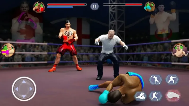 World Tag Team Супер пунш звезда бокса чемпион 3D v2.6 screenshot 4