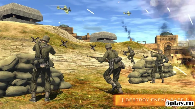 World War 2 Counter Shooter Battleground Survival screenshot 1