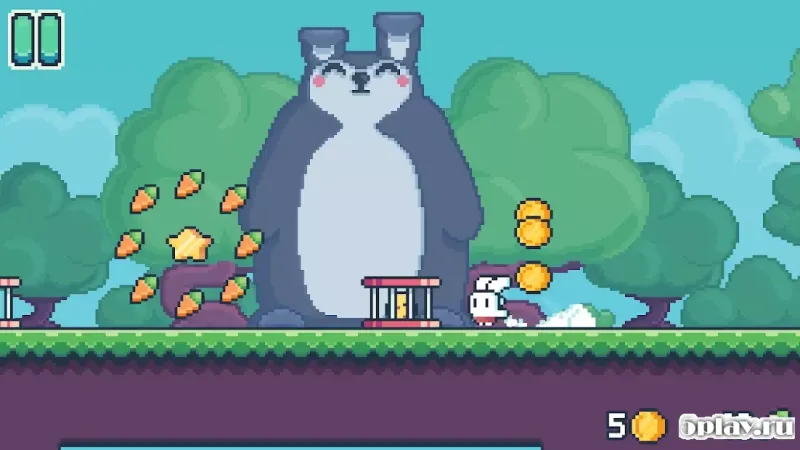 Yeah Bunny 2 - pixel retro arcade platformer screenshot 2