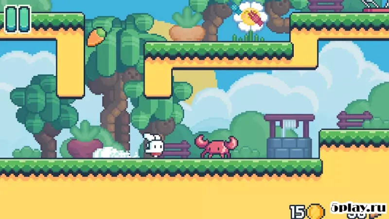 Yeah Bunny 2 - pixel retro arcade platformer screenshot 3