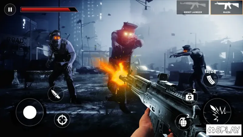 Z-Escape 3D: FPS Zombie Shooter Game 6 screenshot 4