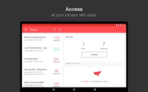 Zoho Survey screenshot
