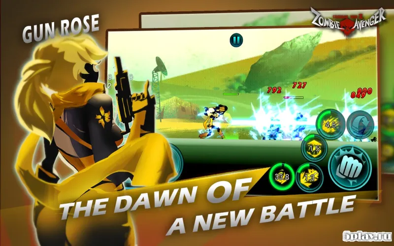 Zombie Avengers: (Dreamsky) Stickman War Z screenshot 4