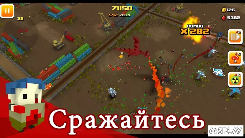 Zombie Bloxx screenshot 2