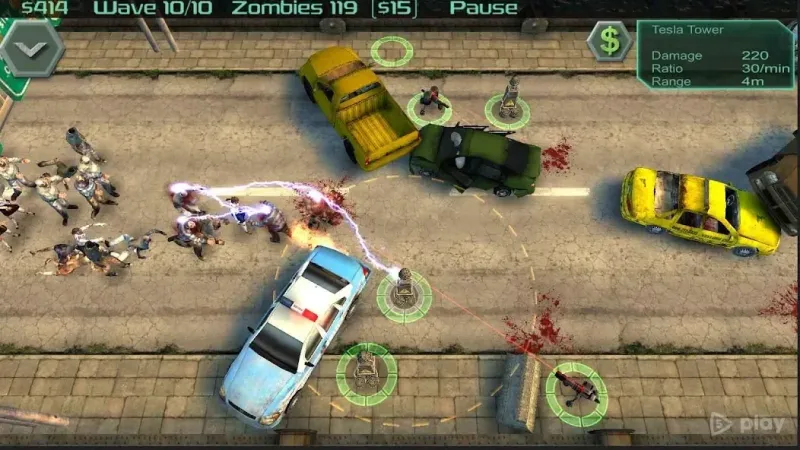 Zombie Defense screenshot 3