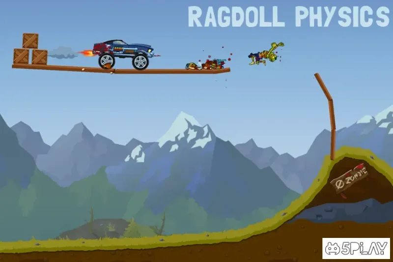 Zombie Road Trip Trials screenshot 1